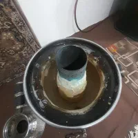 با سلام سماور گازی سالم سالم قابل استفاده