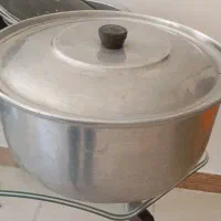 قابلمه + سینی+ ابکش