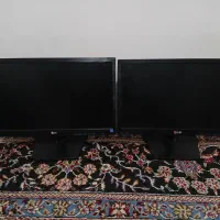 دوعدد مانیتور خانگی LED مناسب دوربین و کامپیوتر