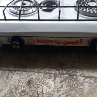 گاز رومیزی دوشعلهگاز دوش