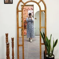 آینه قدی با چوب روس