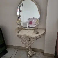 آینه شمعدان با پایه