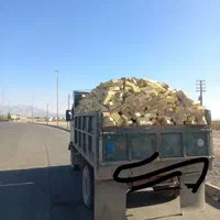 حمل مصالح ساختمانی با خاور.شن آجر.حمل نخاله