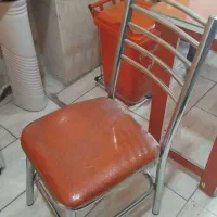 صندلی استیل مناسب رستوران و فست فود