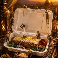 ظروف یکبار مصرف فومی مدالیون