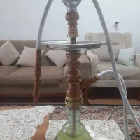 قلیان چوب زرد فول برنج کاری