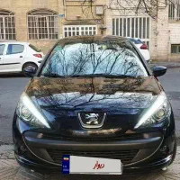 پژو ۲۰۷ اتومات پانا رنگ مشکی ارتقا صفر خشک مدل ۴۰۴