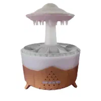 دستگاه بخورسرد و چراغ خواب مدل قارچ شبیه ساز باران