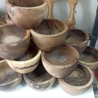 پیاله های چوبی