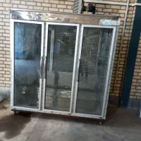 یخچال سه درب تمام استیل عمق 90سانت