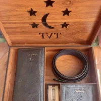 ست کیف پول ،کمربند ،جا کارتی