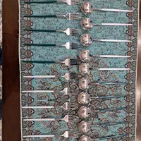 قاشوق چنگال ایگوری جنس درجه یک ۱۲ نفره ۲۴عدد