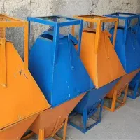 پاکت بالابر آبی ورق زخیم