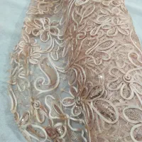 طاقه پارچه تور عدسی و گیپور خارجی