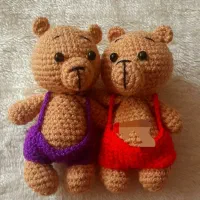 عروسک بافتنی دست بافت