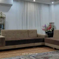مبل راحتی هفت نفره  در حد نو