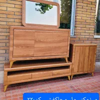 آینه کنسول ست میزتلویزیون و جاکفشی کد ۲۲۰