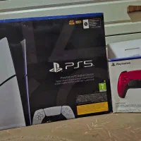 PS۵ Slim ریجن ۲۰۱۶ اروپا دسته زرشکی ۱۷ دیسک بازی
