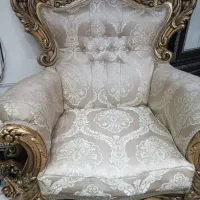 مبل استیل و بوفه