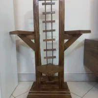 پایه گل چوبی