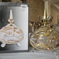 شکلات‌خوری/قندان کریستال دردار LORD CRAFT