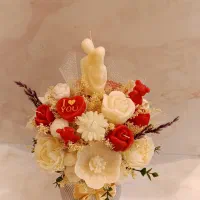 باکس گل شمع