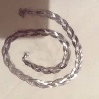 گردنبند استیل رنگ ثابت ۳ تای شیک وراحت