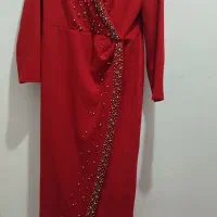 لباس مجلسی زنانه مانتو شلوار ست