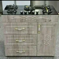 صفحه شیشه ایی و صفحه استیل کابینتmdf