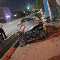 پژو 405تصادفی