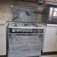 اجاق گاز ۵ شعله بسیار تمیز