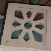 چهل پنجره ای سنگ ی G R C نما ی و آپارتمان گل خانه