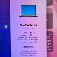 مک بوک پرو M1 macbook pro|رایانه همراه|تهران, نبی اکرم(ص)|دیوار