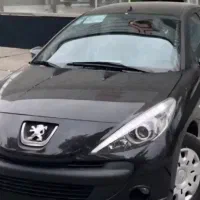 ۲۰۷ پانوراما دستی صفر کیلومتر رنگ مشکی مدل ۱۴۰۵