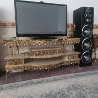 میز تلویزیون برنز اصل درحدنو نو با قیمت مناسب