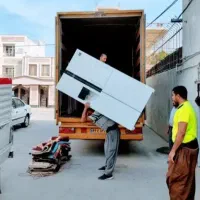 باربری حمل جابجایی اساس کشی منزل باماشین کارگر