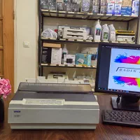 پرینتر سوزنی +EPSON LQ-300+ آماده کار