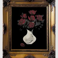 قاب و تابلو چوبی سنتی دست ساز(طرح سلطنتی )