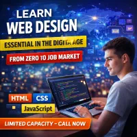 آموزش طراحی سایت از صفر ، HTML CSS JS ،حضوری