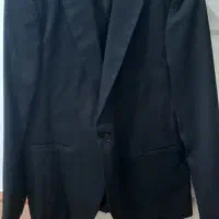 کت تک مشکی سایز ۴۸ کاملاً نو و تن‌نخورده
