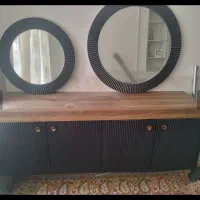 کنسول بسیار شیک و مدرن به همراه دو عدد آینه
