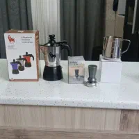 قهوه ساز موکاپات موکاکرم تمپر پیچر اسپرسو ساز