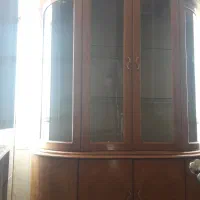 بوفه چراغ دار با کمد