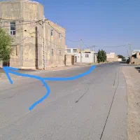 زمین ۵۱۹ متری مسکونی  سند تک برگ دو طرف حیاط دار