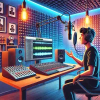 تست گویندگی،دوبله،گزارشگری وجذب نیرو برای پروژهها