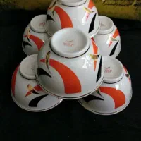 یک دست کاسه سوپ خوری روسی