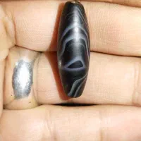 تک مهره کهنه داودی چشمی سیاه