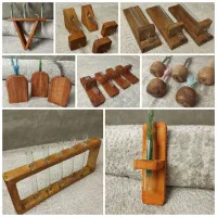 تولید کننده گلدون دیواری چوبی