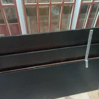 تخت دونفره با دو تا پاتختی و تشک فنری طبی