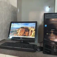 کامپیوتر پرسرعت h81رم8 هارد500گرافیک2 مانیتور LED